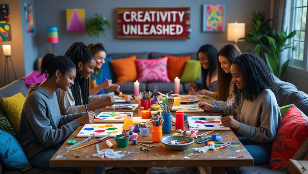 12 Creative Ideas for a Fun Craft Night With Friends: Unleash Creativity