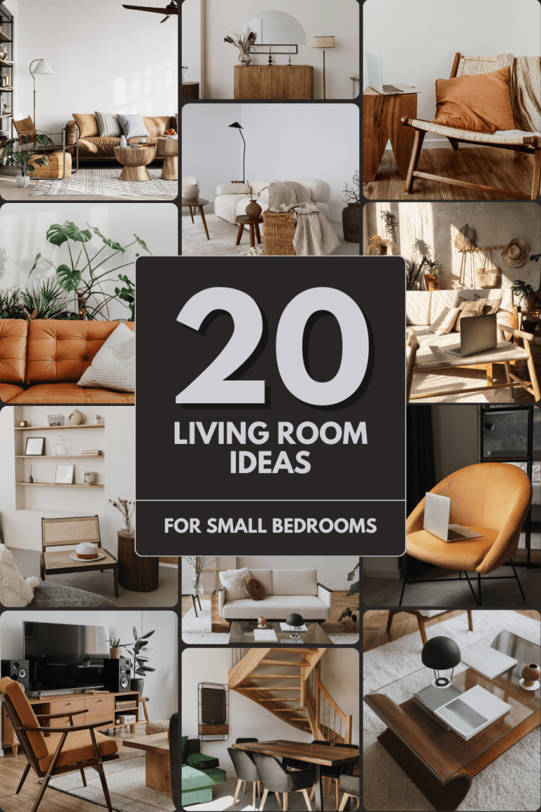 20 Small Bedroom Ideas - stylenesthaven.com