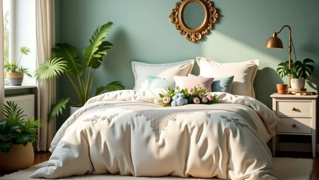 Botanical Spring Bedroom Inspiration – Fresh & Serene Décor